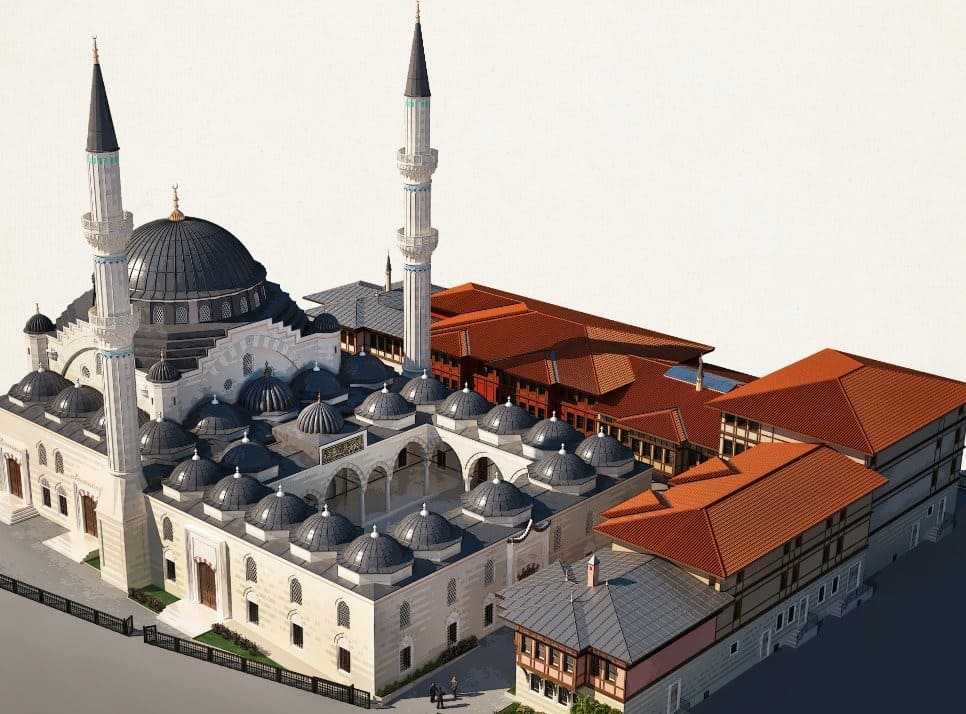 Réalisation du chantier Mosquée Eyyub Sultan.